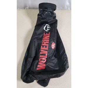 Wolverine Bag Mens Black Triangle 15L Detachable Shoulder Strap Buckle Top